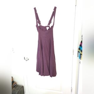 Unique Vintage Purple Mini Dress
